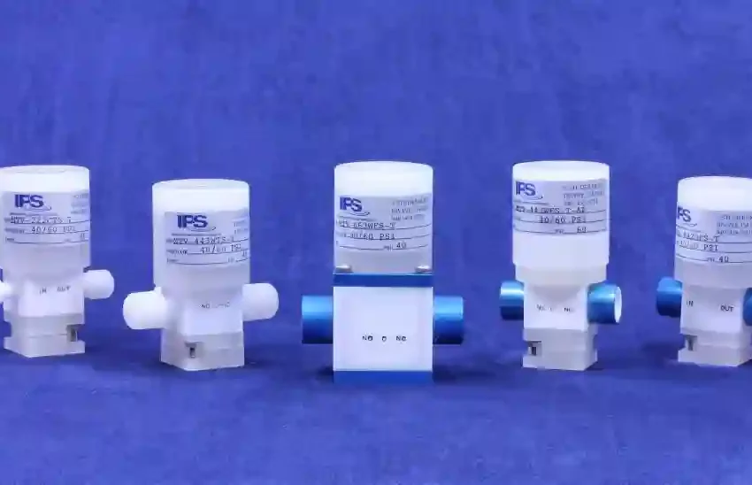 High Purity Plastic PTFE Solenoid Valves