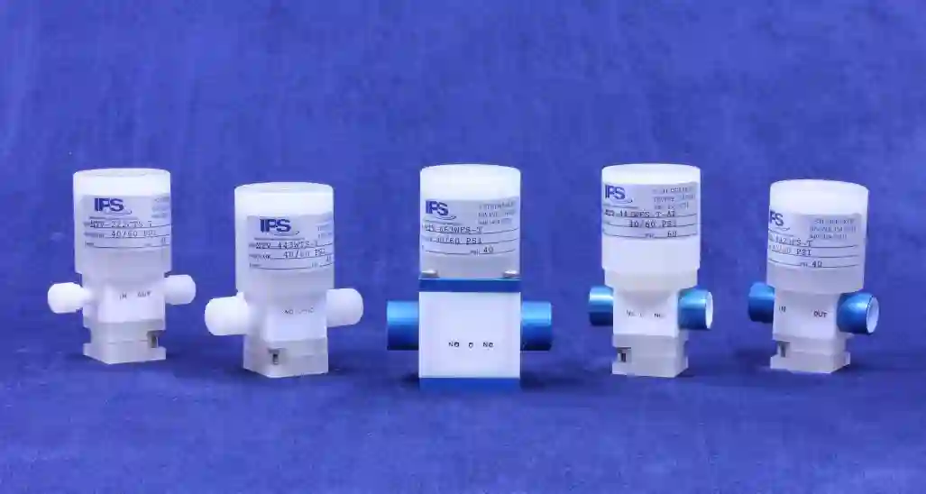 High Purity Plastic PTFE Solenoid Valves